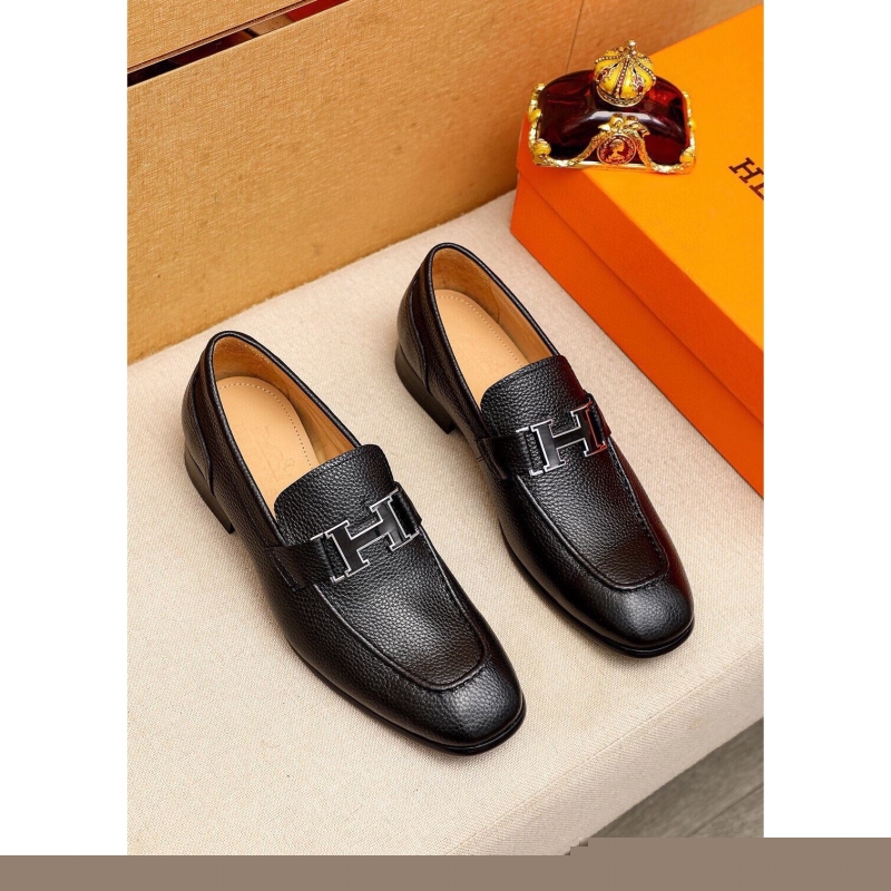 H**mes leather shoes